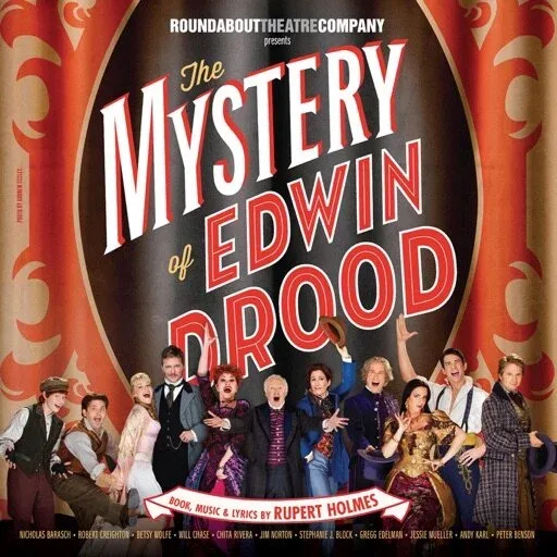 The Mystery of Edwin Drood — 2013 New Broadway Cast Recording album cover